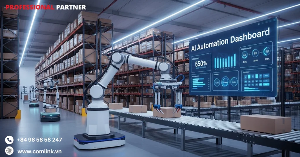 Tự động hóa và nâng cao hiệu suất kho bãi