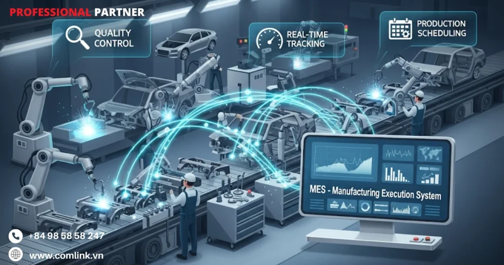 Ứng dụng thực tế theo ngành của MES