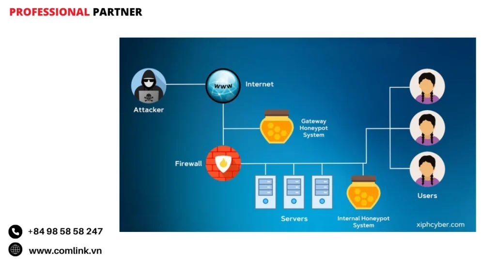 Honeypot tương tác trung bình và thuần túy