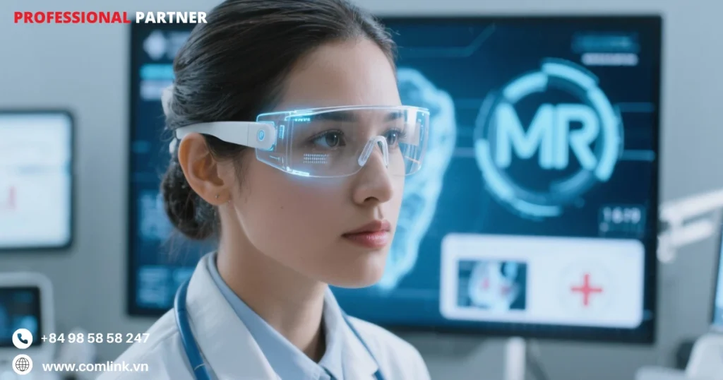 Thực tế hỗn hợp MR trong kính thông minh