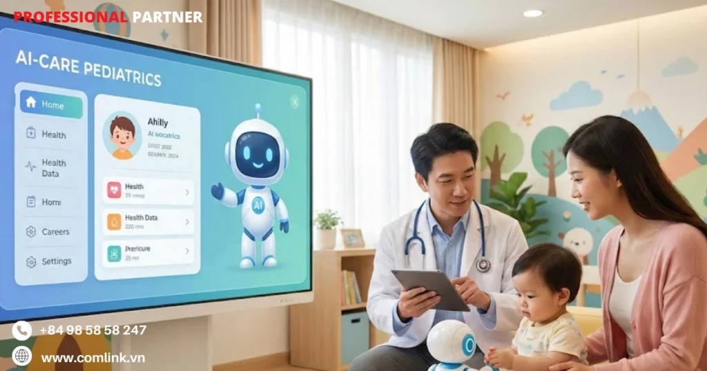 Công nghệ của AI chăm sóc nhi khoa