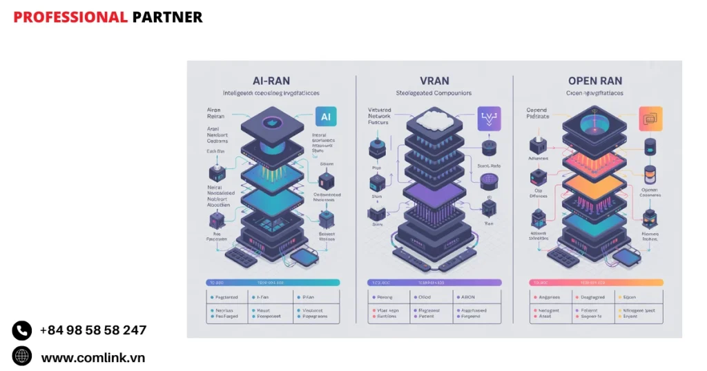 So sánh các kiến trúc RAN