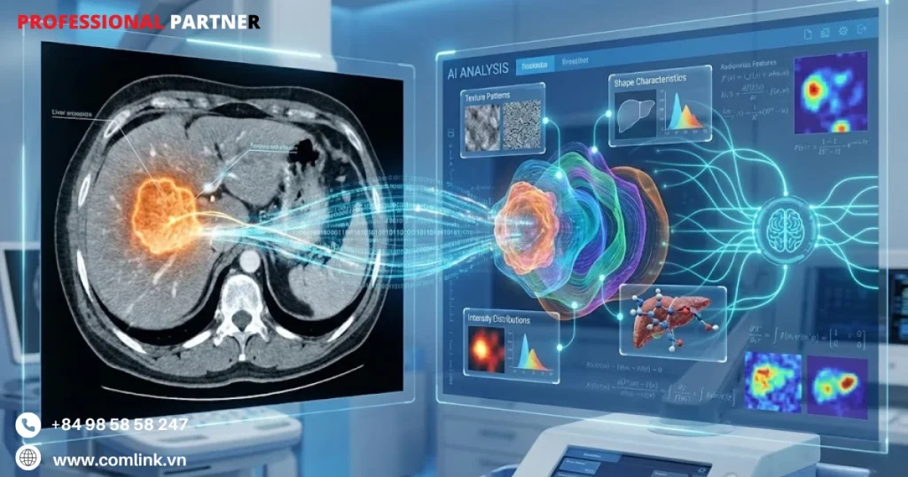 Cơ chế kỹ thuật của ứng dụng AI cho ung thư gan