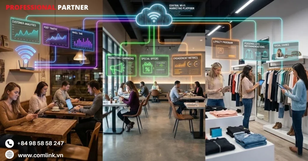 Mô hình triển khai và kinh doanh WiFi Marketing