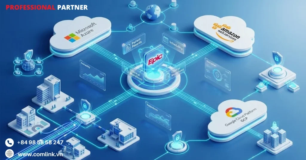 Mô hình triển khai Epic EHR