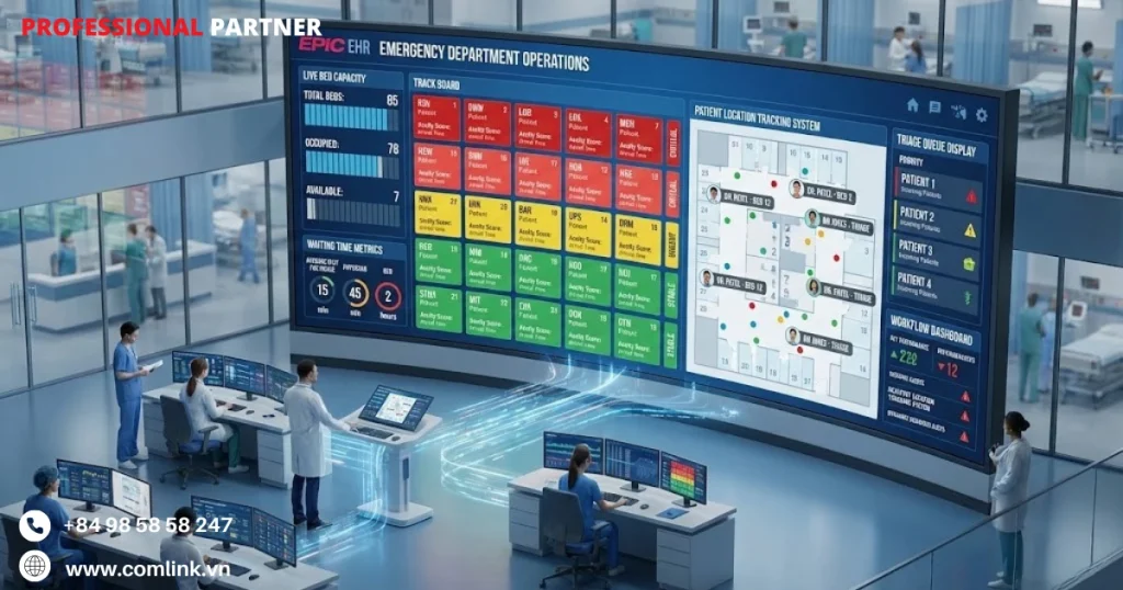 Vận hành khoa cấp cứu