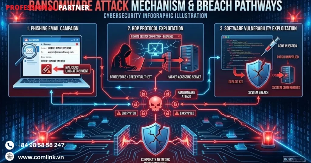 Cơ chế tấn công và mã hóa