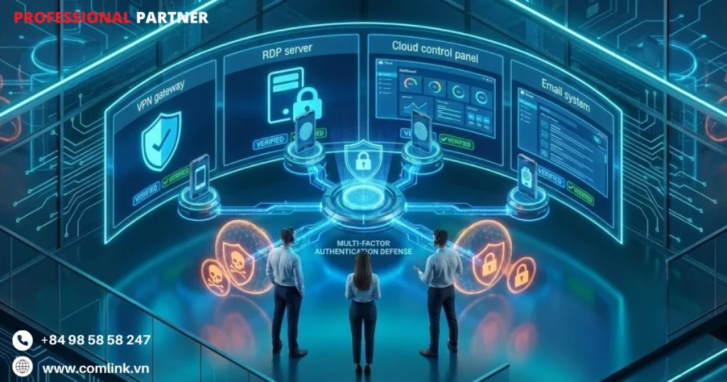 Định danh và kiểm soát truy cập mọi vector