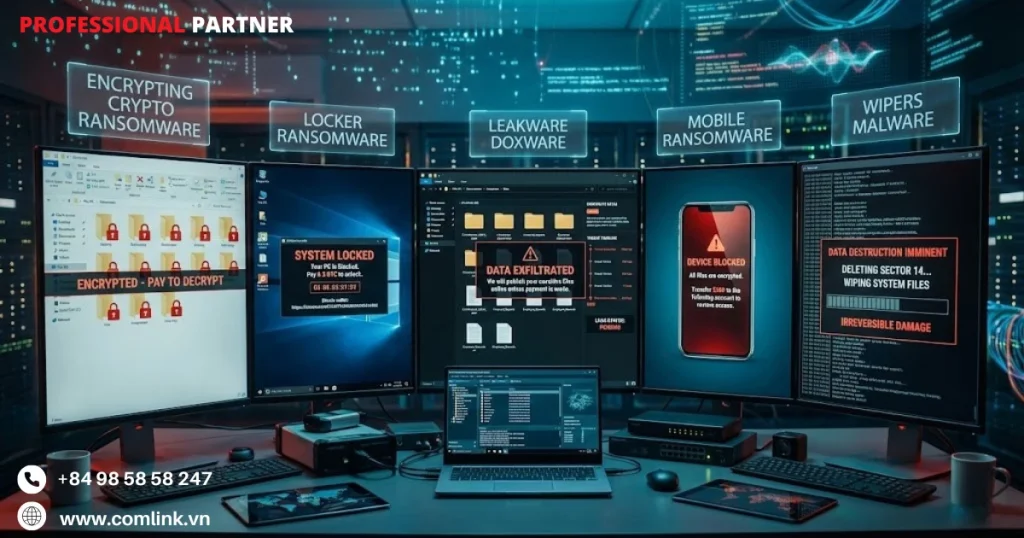 Phân loại Ransomware