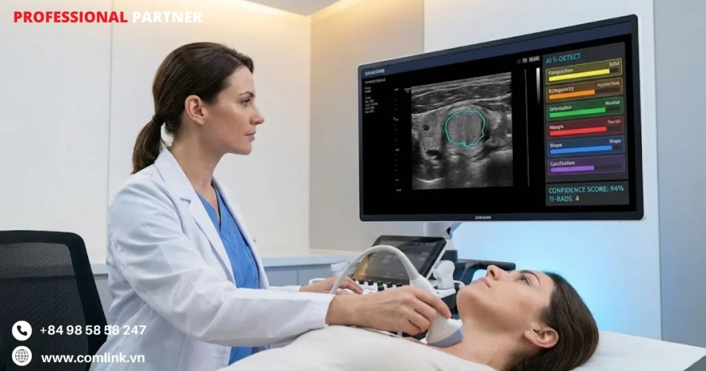 Các ứng dụng AI cho u tuyến giáp