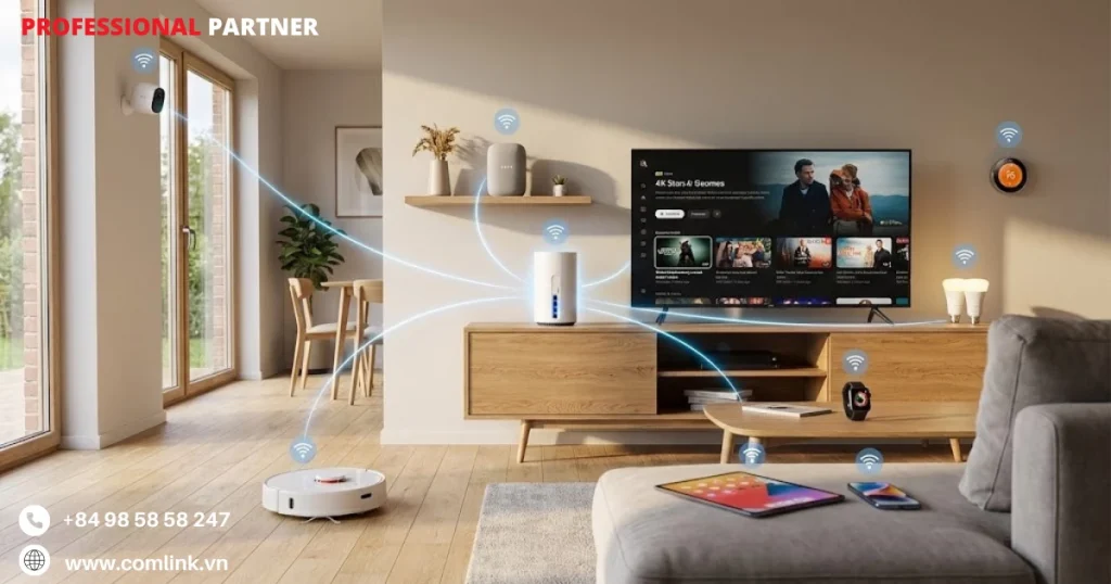 Nhu cầu kết nối mạng đơn giản nhưng mạnh mẽ