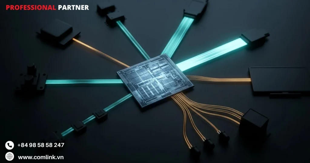 Giao diện ngoại vi và tăng tốc chuyên dụng