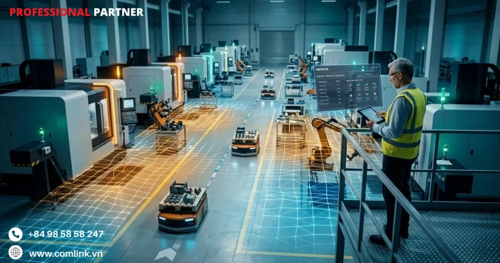 Mạng công nghiệp riêng và Industry 4.0