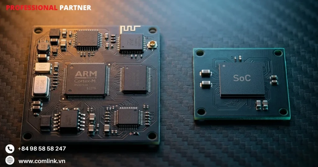 So sánh với mô đun chip truyền thống