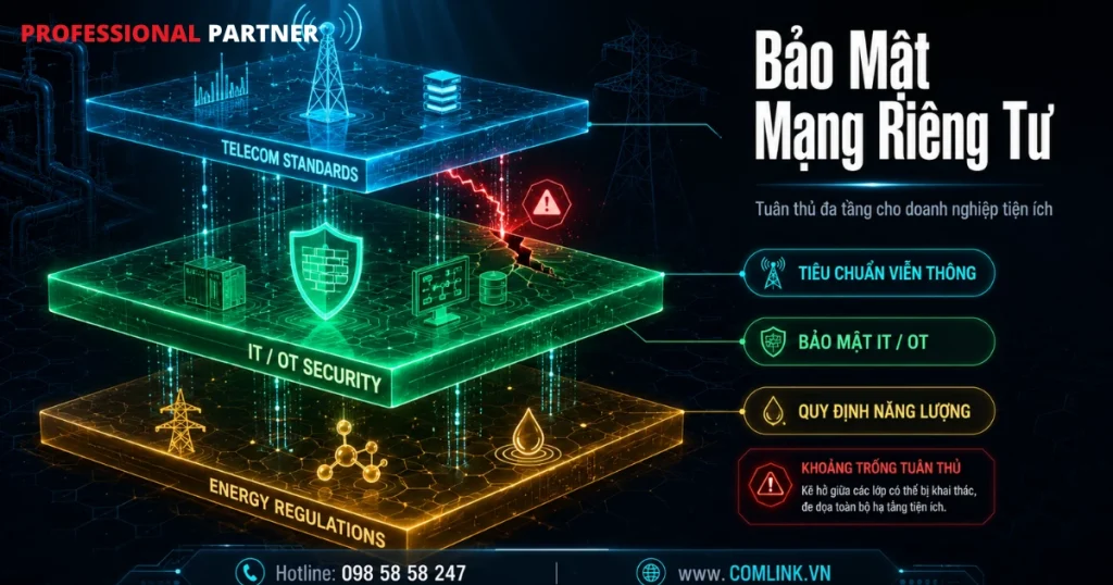 Nguyên tắc bảo mật công ty tiện ích