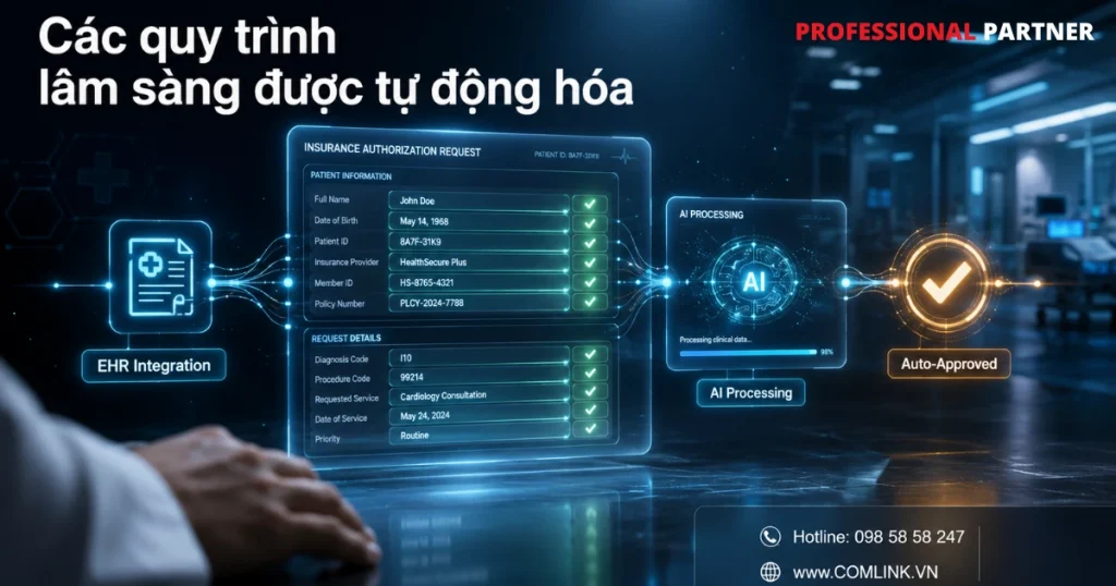 Các quy trình lâm sàng tự động
