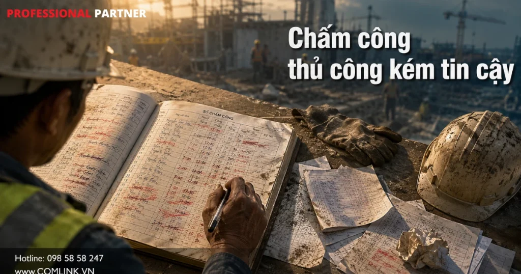 Chấm công thủ công kém tin cậy