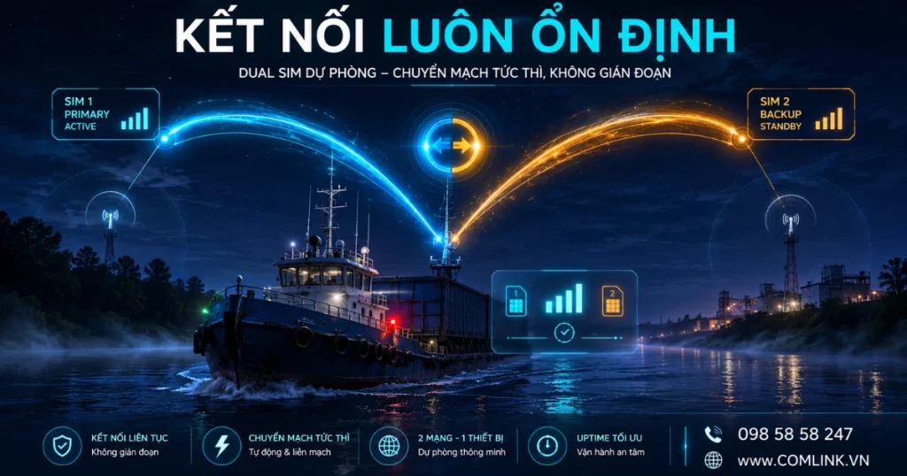 Dụy trì kết nối trong mọi điều kiện
