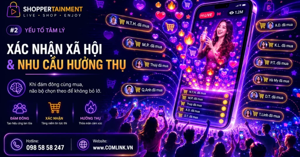 Xác nhận xã hội và nhu cầu hưởng thụ
