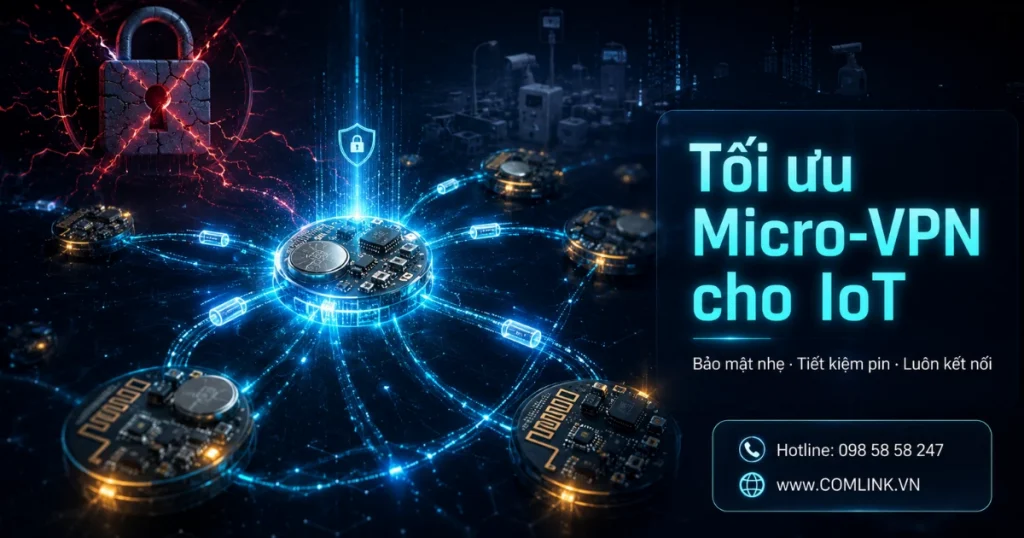 Micro-VPN tối ưu cho IoT